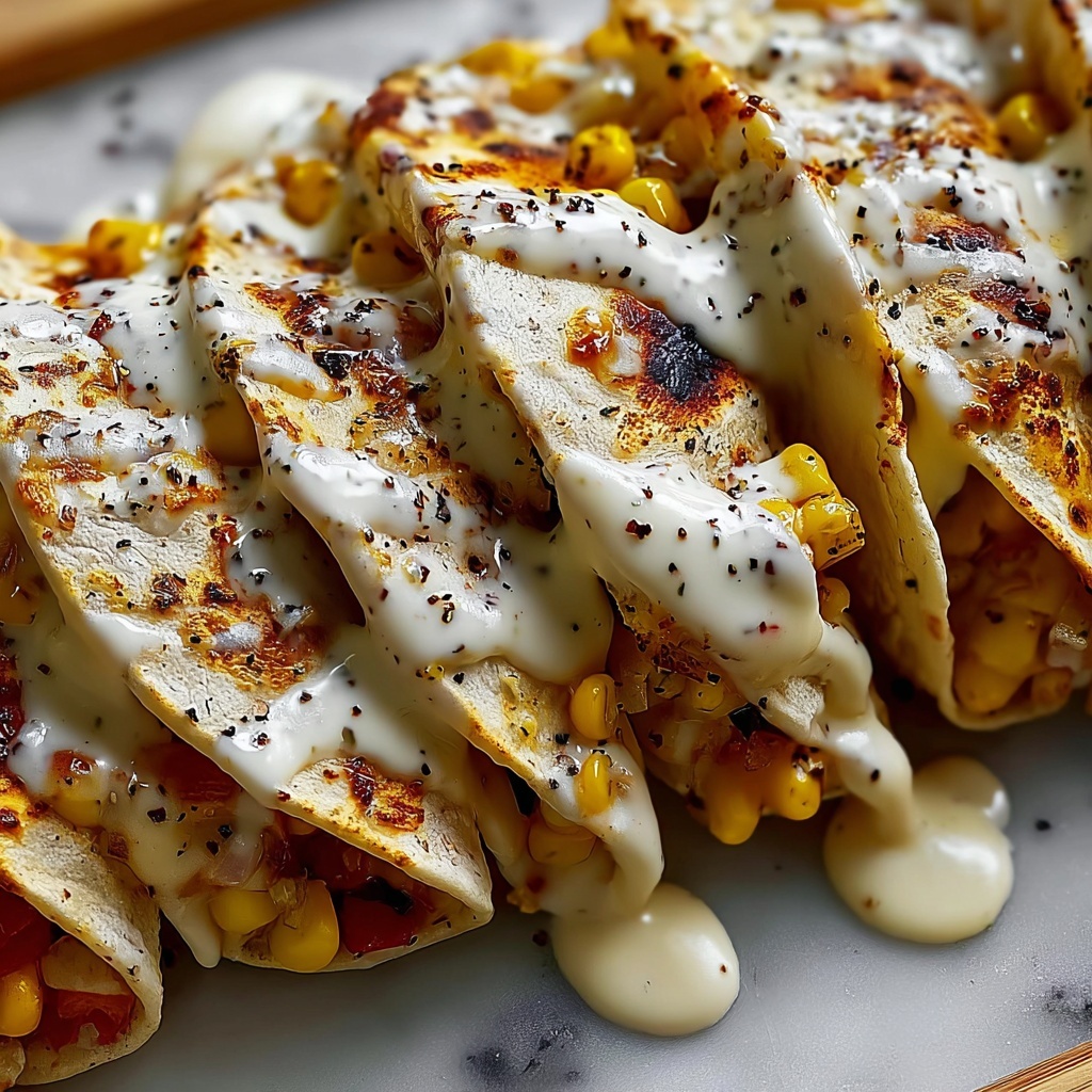 Garlic Chicken Wraps Recipe - Recipe Image