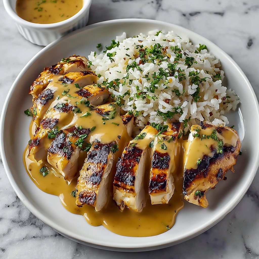 Honey Mustard Chicken Rice Recipe - Recipe Image