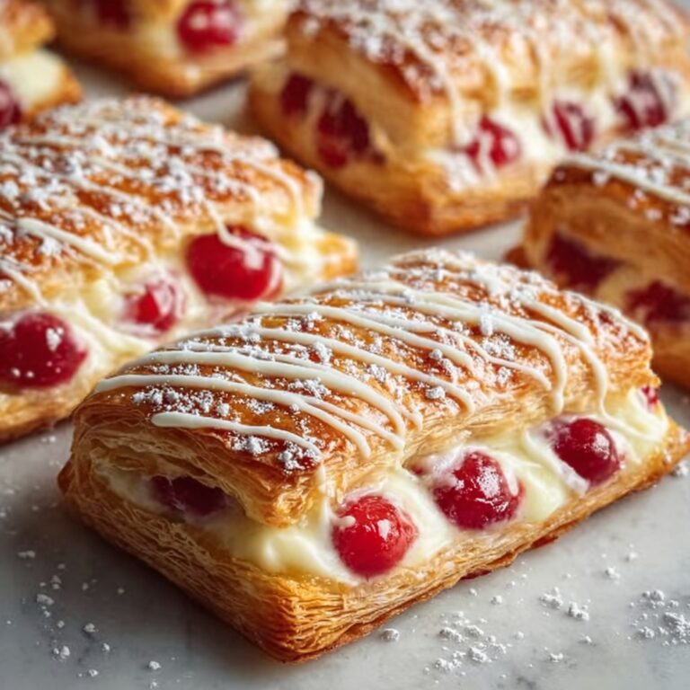 Easy Cherry Danish Pastry Recipe