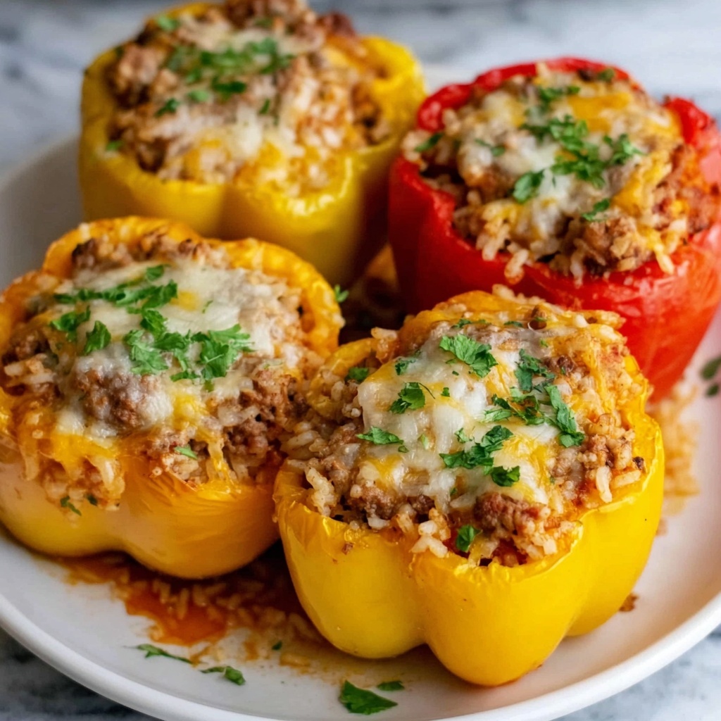 Pumpkin and Sausage Stuffed Peppers Recipe - Recipe Image