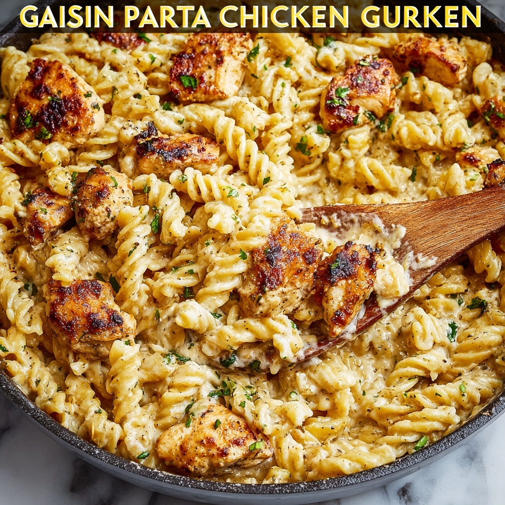 Garlic Parmesan Chicken Pasta Recipe - Recipe Image