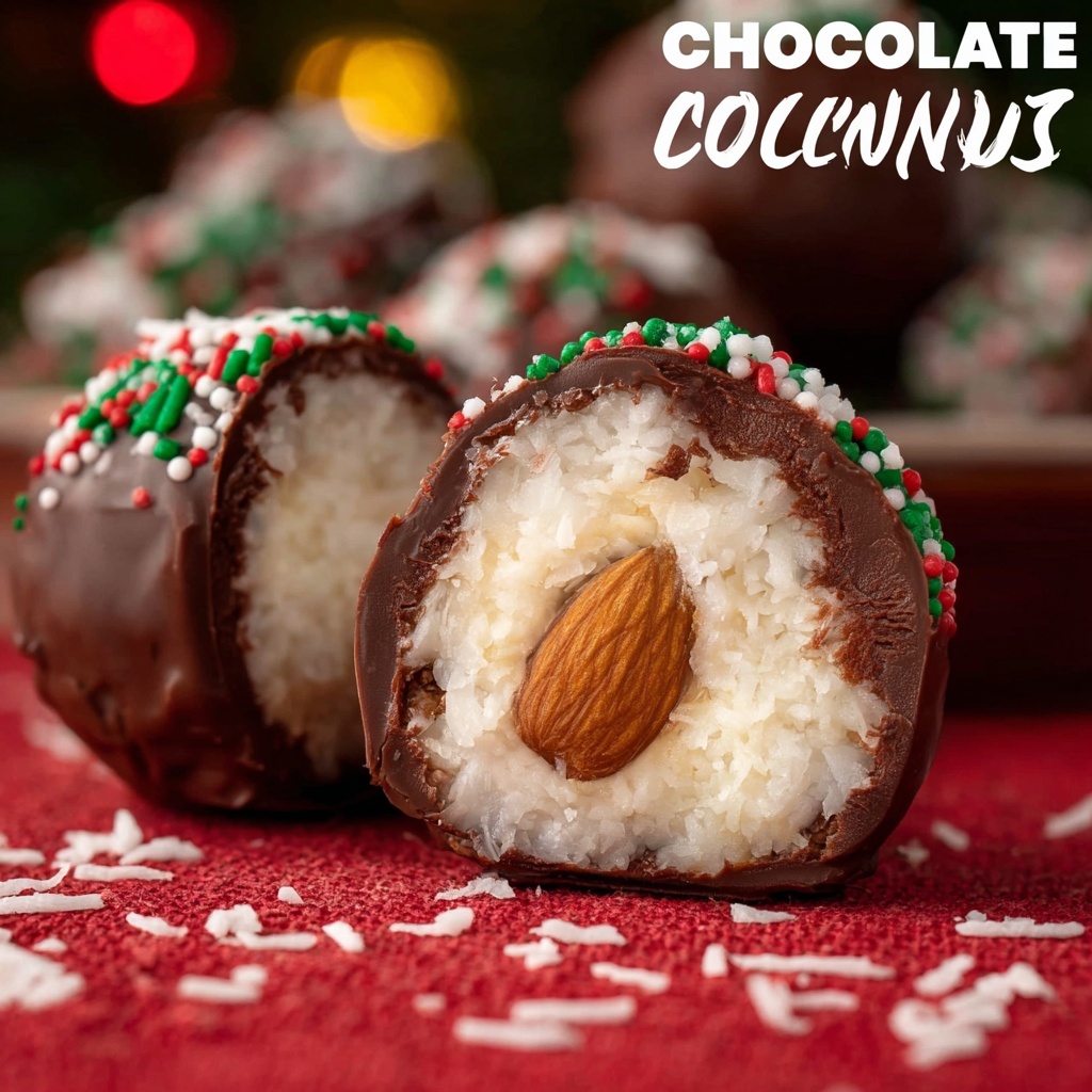 Chocolate Coconut Balls Recipe - Recipe Image