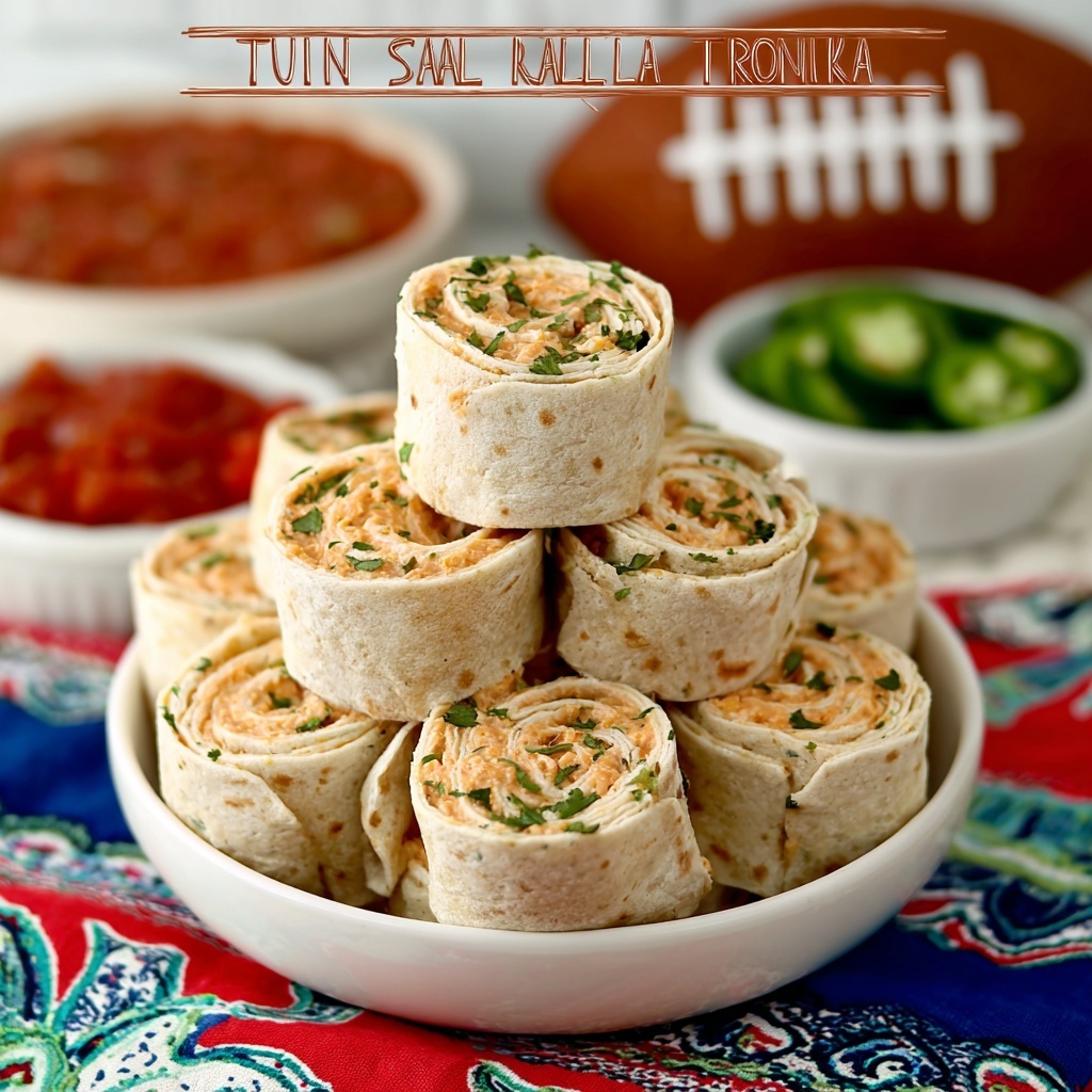 Chicken Salsa Pinwheels Recipe - Recipe Image