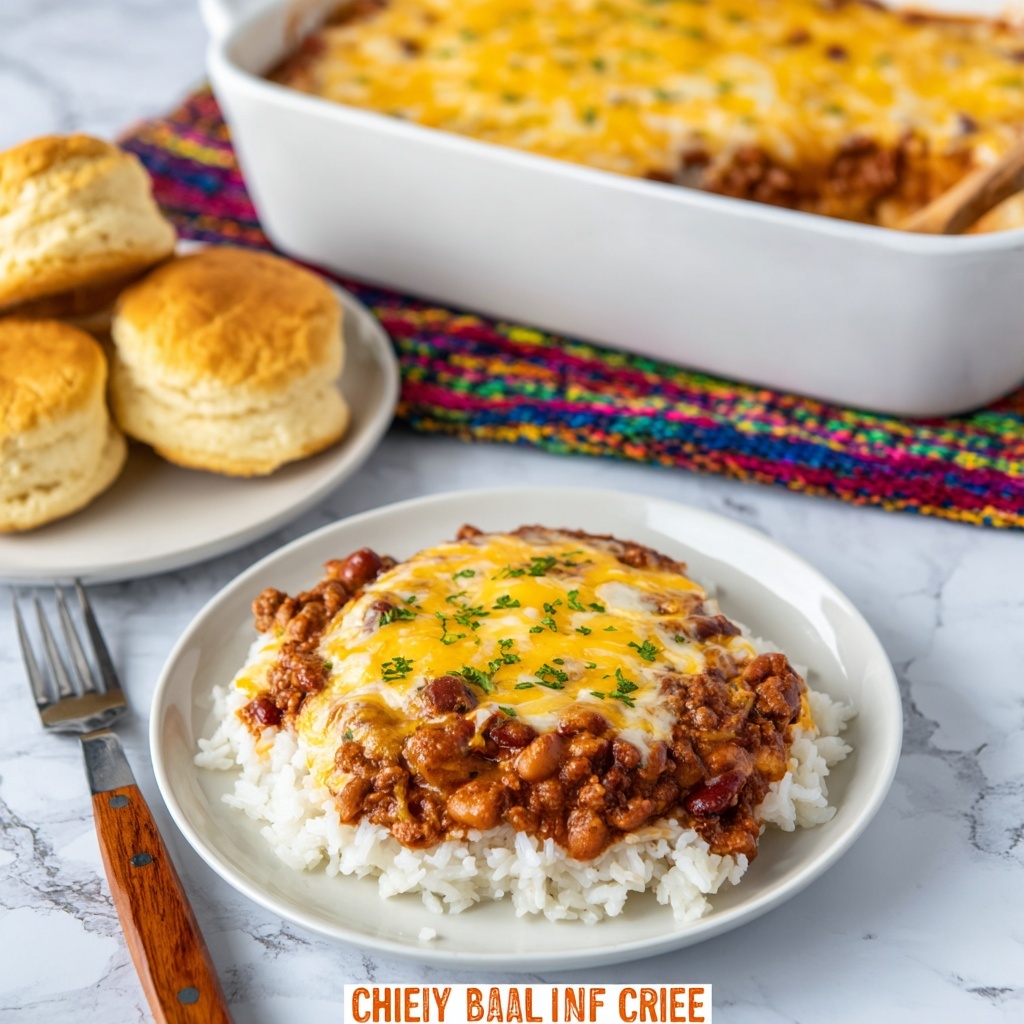Chili Cream Rice Bake Recipe - Recipe Image