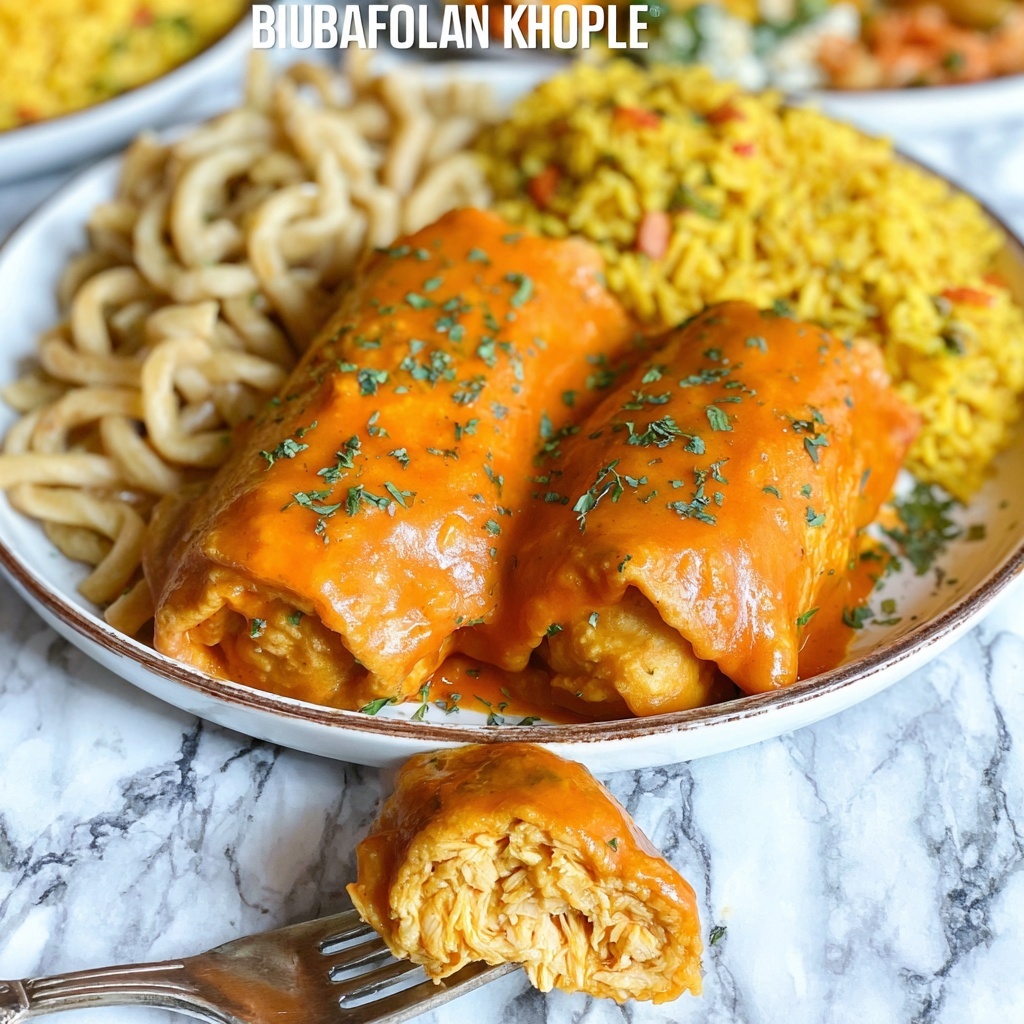 Buffalo Chicken Roll Ups Recipe - Recipe Image