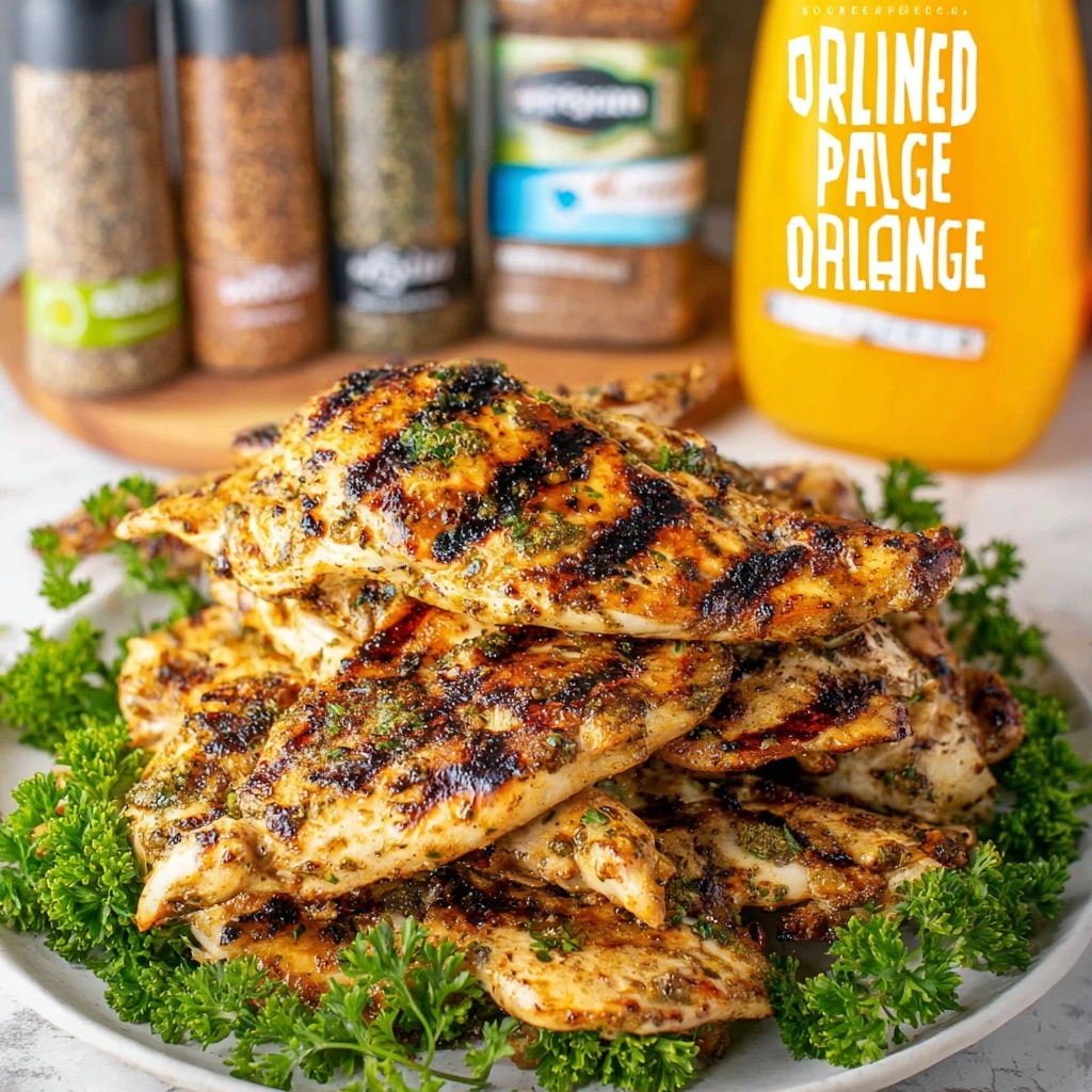 Grilled Orange Chicken Recipe - Recipe Image