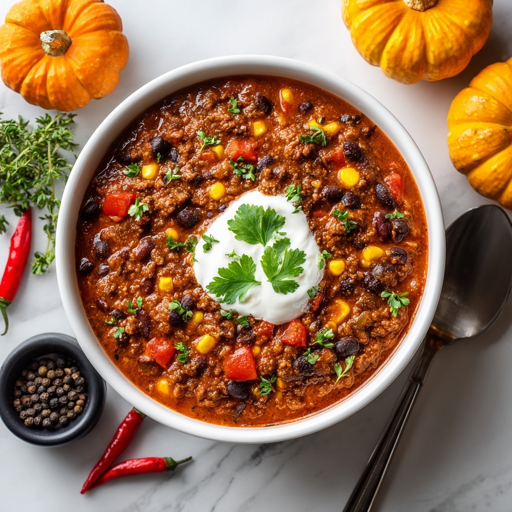 Hearty Pumpkin Chili Recipe - Recipe Image