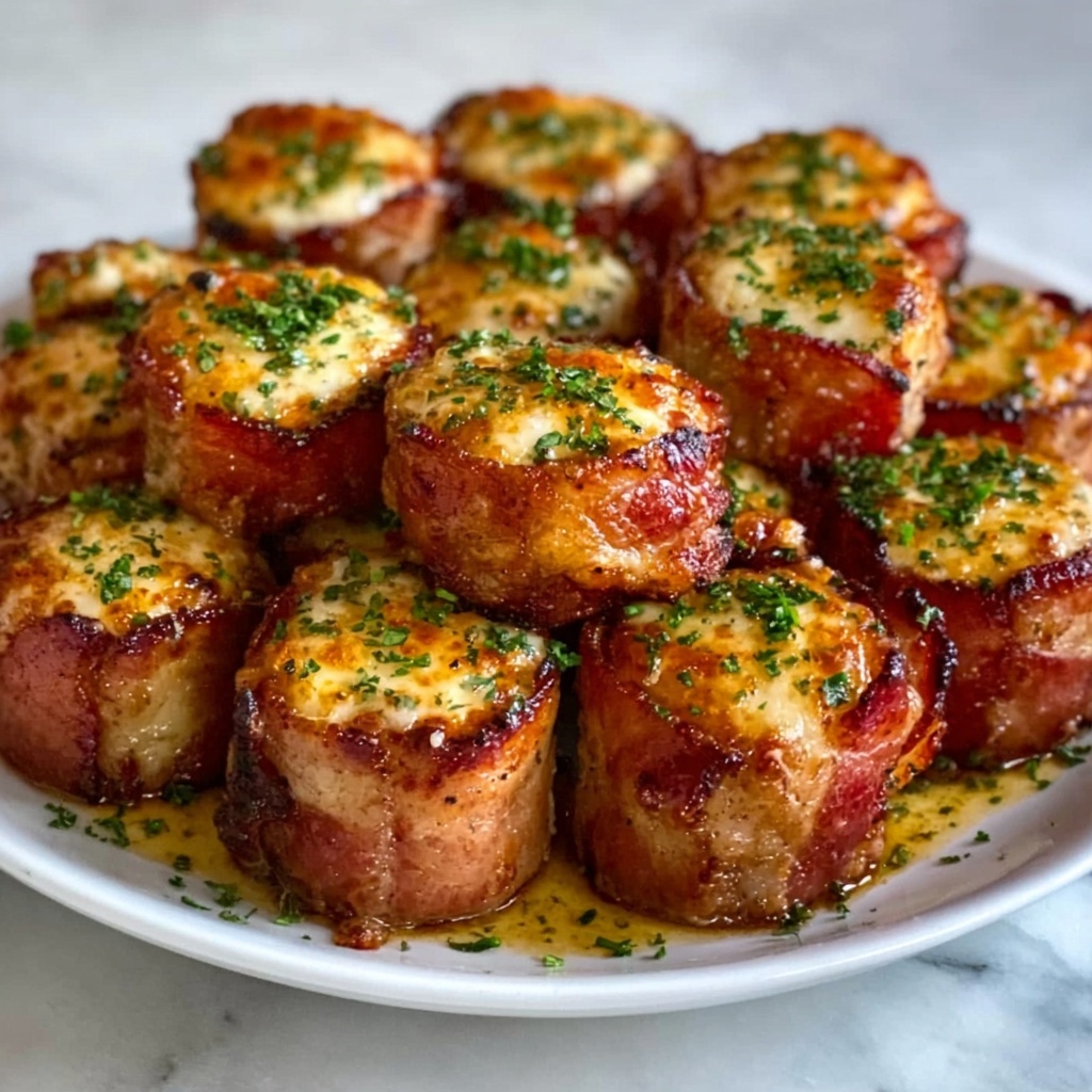 Irresistible Mustard Hasselback Beef Kielbasa Bites Recipe - Recipe Image