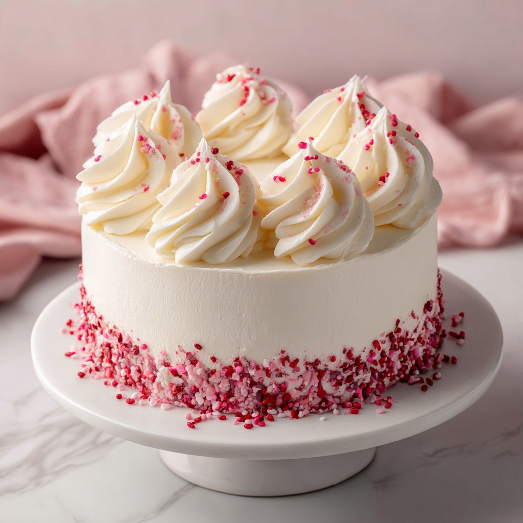 White Chocolate Mousse Cake Recipe - Recipe Image