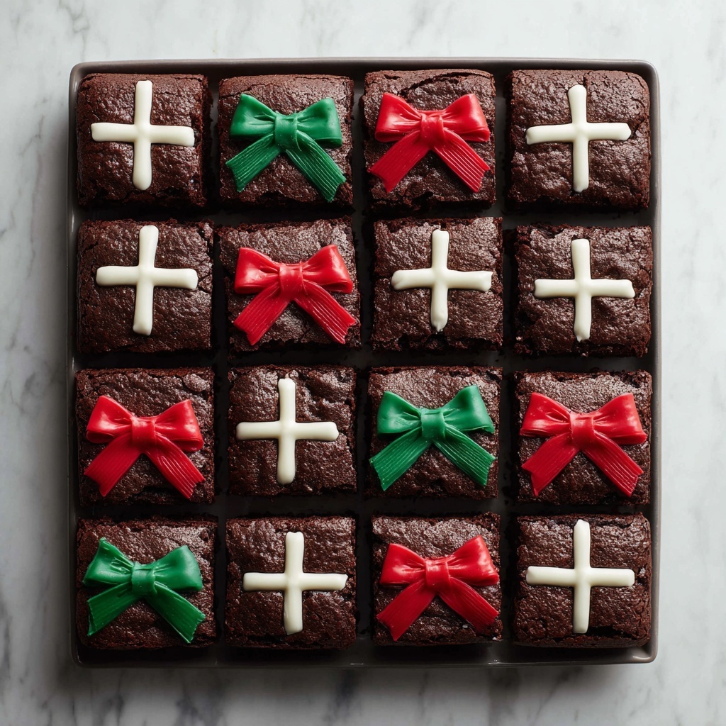 Festive Christmas Brownie Gifts Recipe - Recipe Image