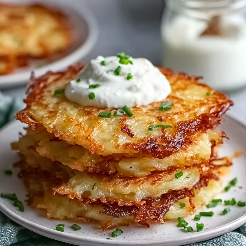 German Potato Pancakes (Kartoffelpuffer) Recipe - Recipe Image