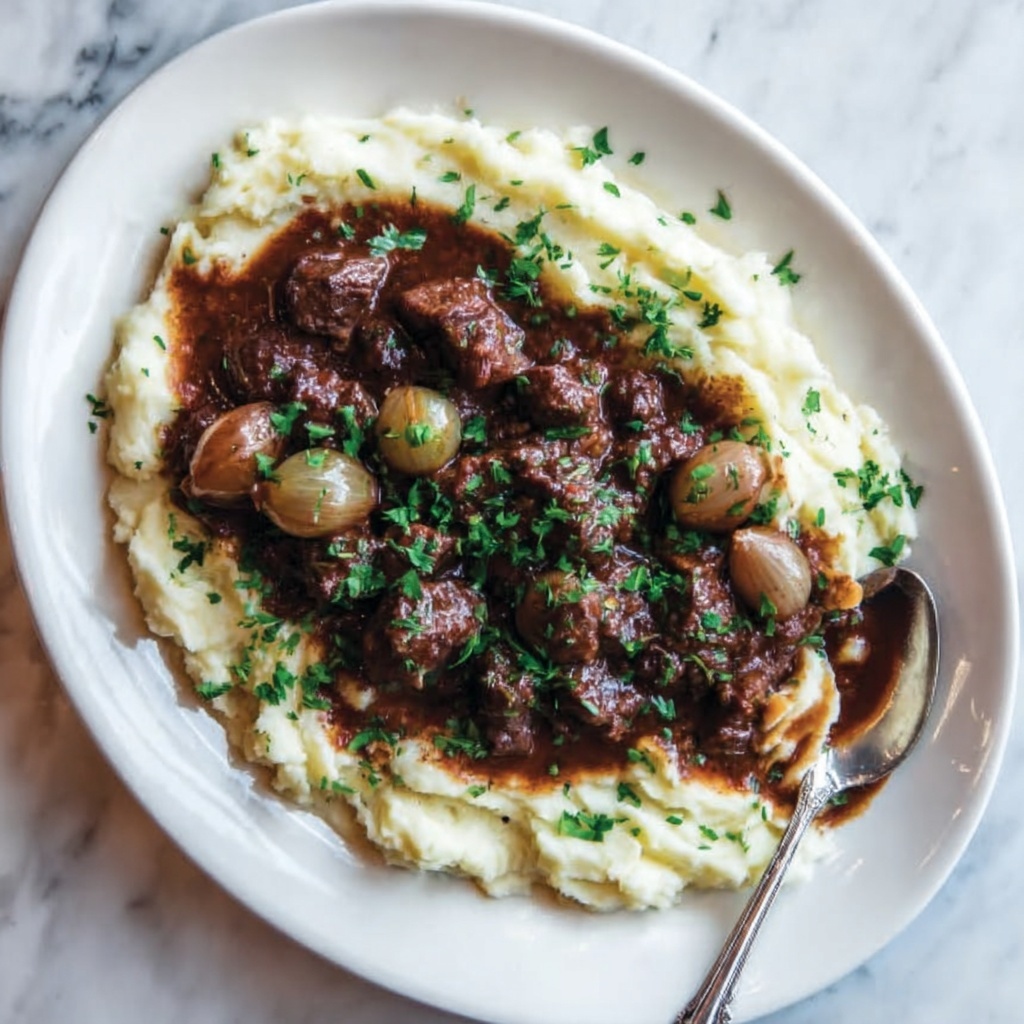 Slow Cooker Beef Tips with Mushrooms Recipe - Recipe Image