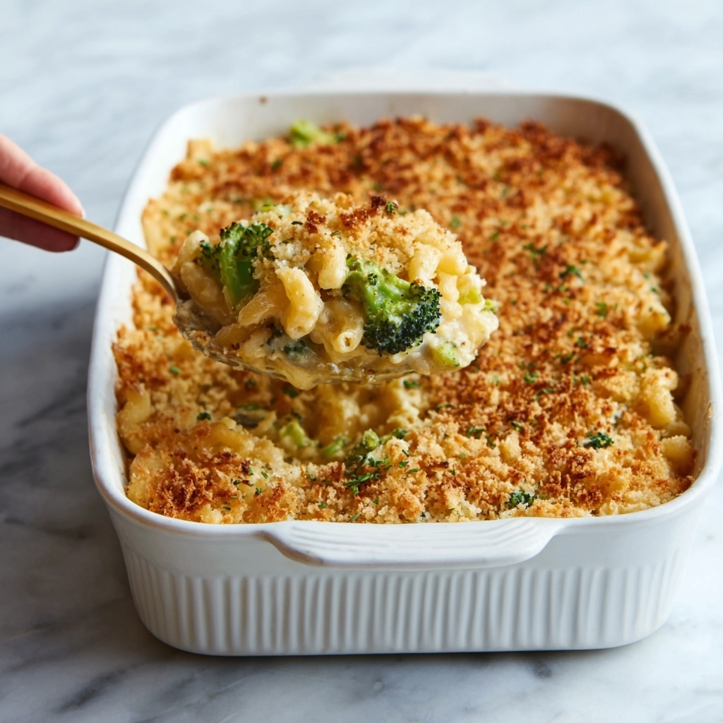 Creamy Chicken and Broccoli Rice Casserole Recipe - Recipe Image