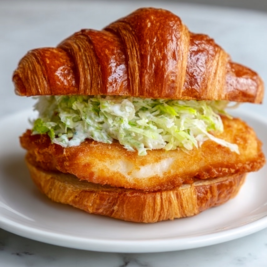 Chicken Caesar Croissant Recipe - Recipe Image