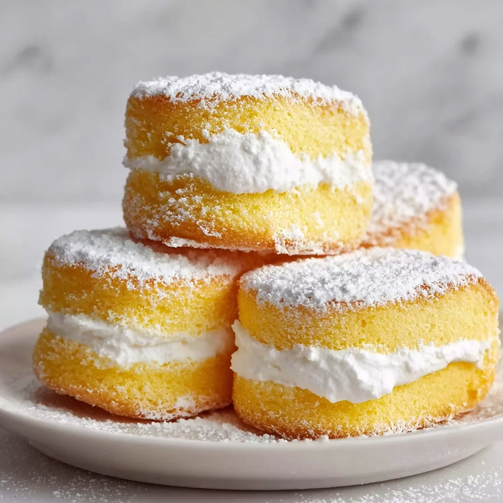 Homemade Twinkies Vanilla Cakes Recipe - Recipe Image