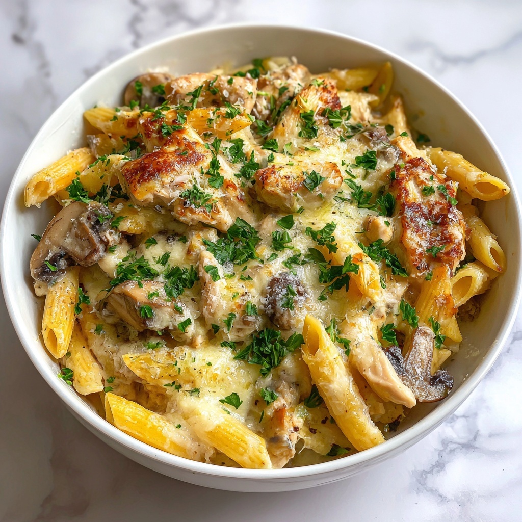 Chicken Marsala Casserole Recipe - Recipe Image