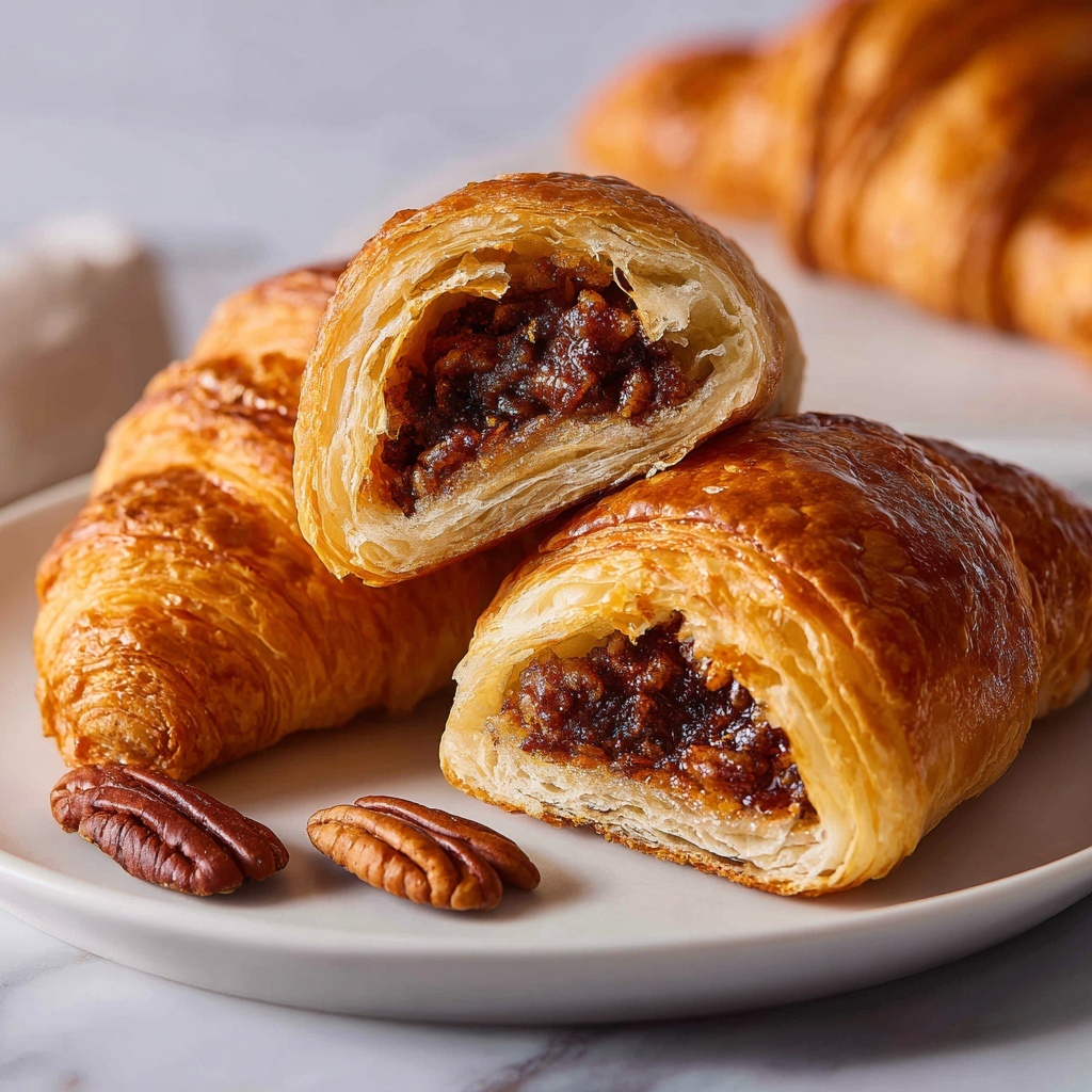 Pecan Pie Crescents Recipe - Recipe Image