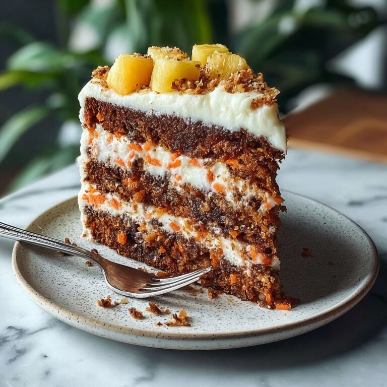 Pineapple Carrot Cream Cake Recipe