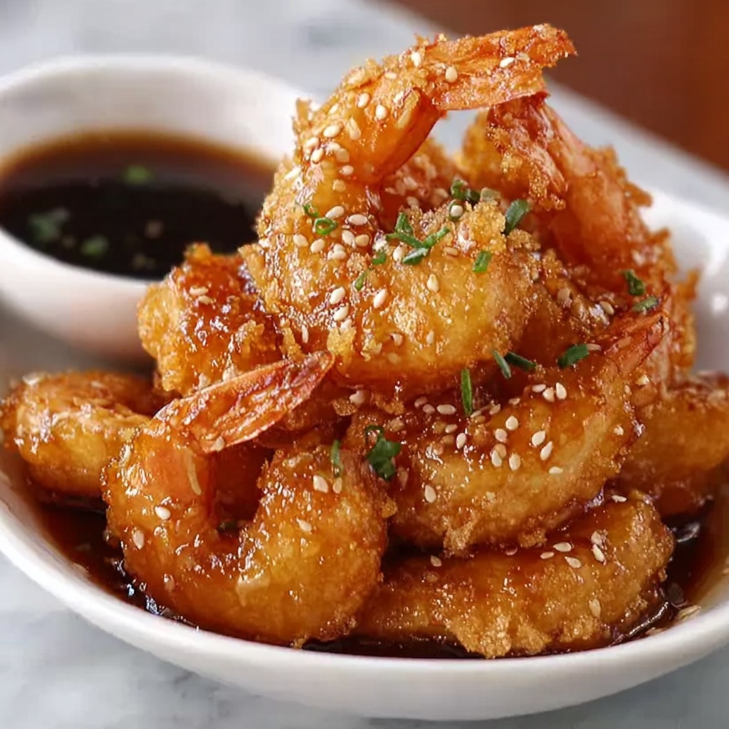 Hot Honey Fried Shrimp Recipe - Recipe Image