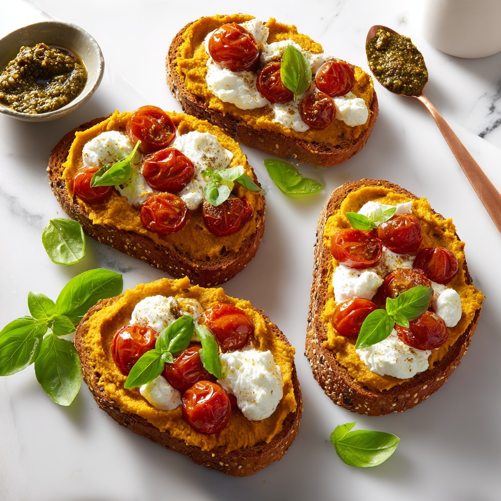 Caprese Pesto Tarts Recipe - Recipe Image