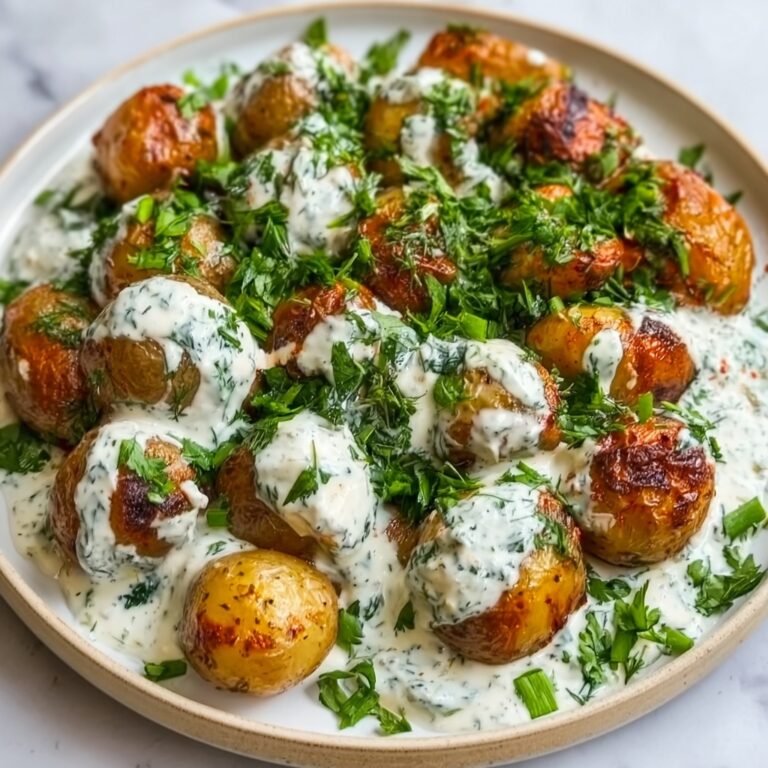 Crispy Roasted Baby Potato Salad with Lemon and Herbs Recipe