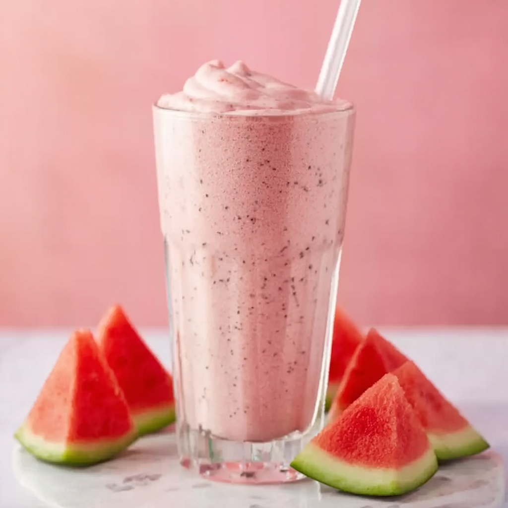 Watermelon Smoothie Recipe - Recipe Image