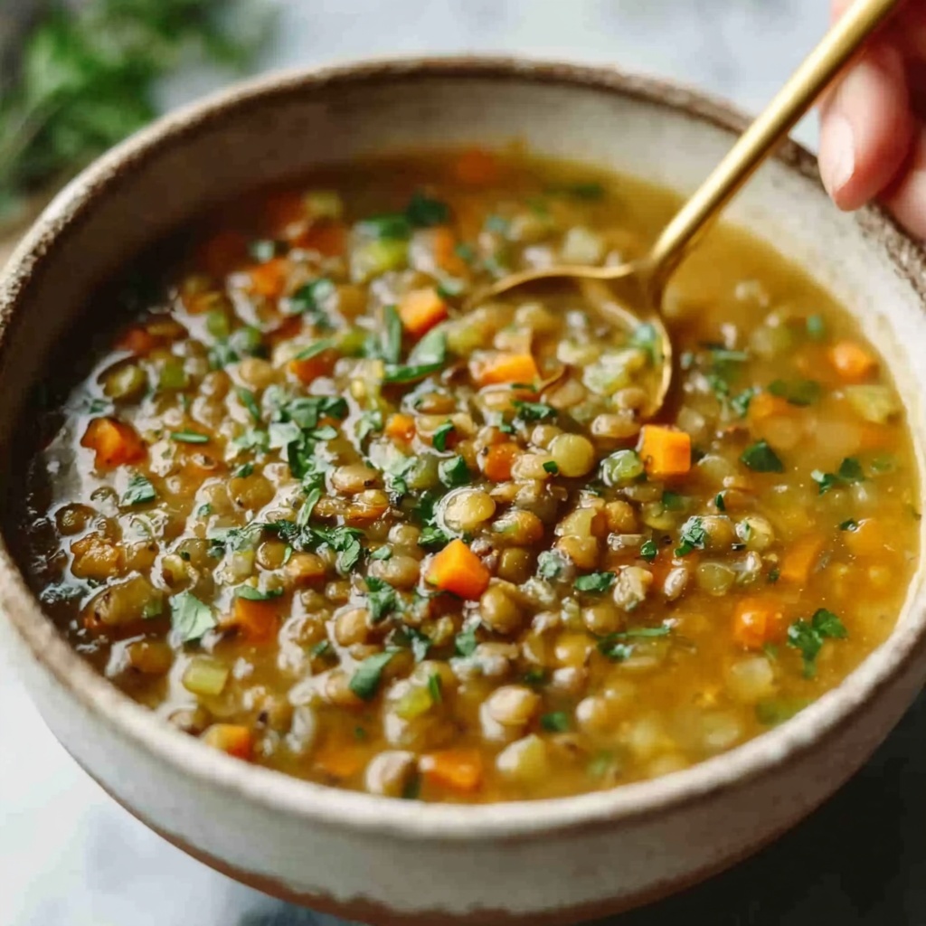Veggie-Loaded Lentil Soup Recipe - Recipe Image