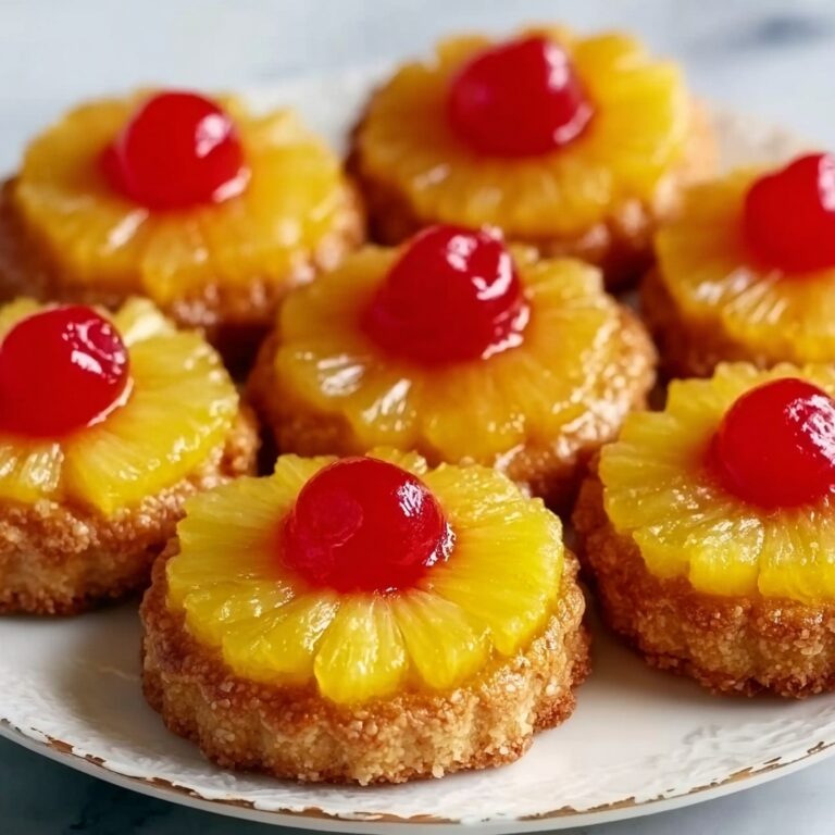 Christmas Pineapple Upside-Down Sugar Cookies Recipe
