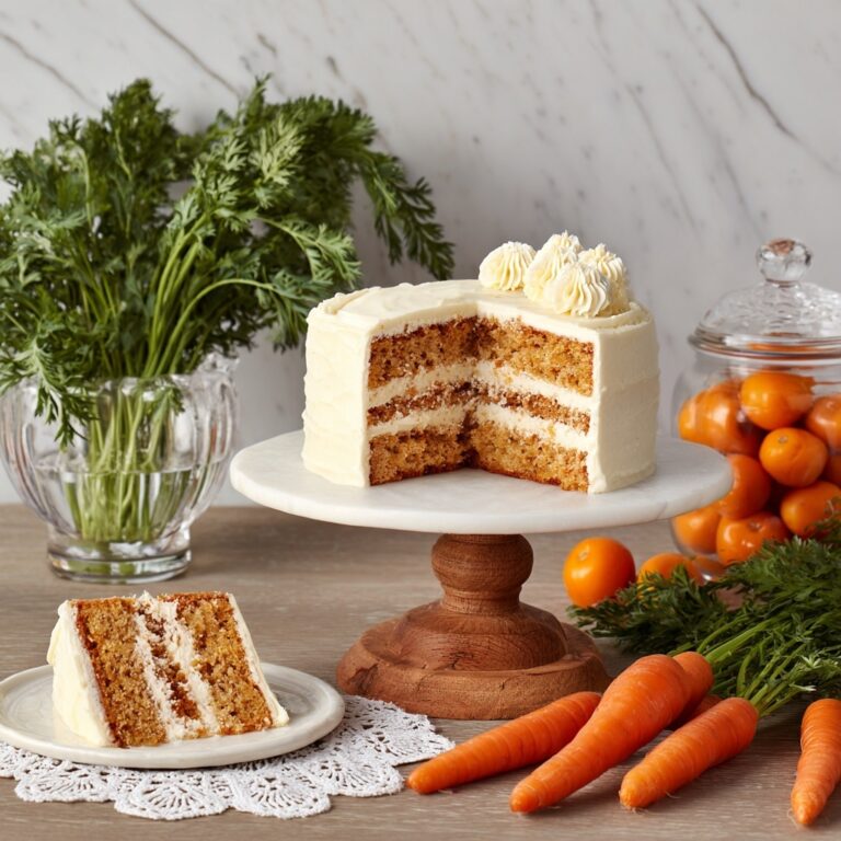 Carrot Cake with Cream Cheese Frosting Recipe