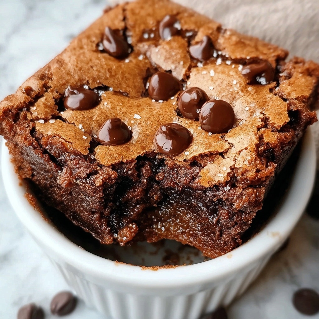 Brookie For One Recipe - Recipe Image