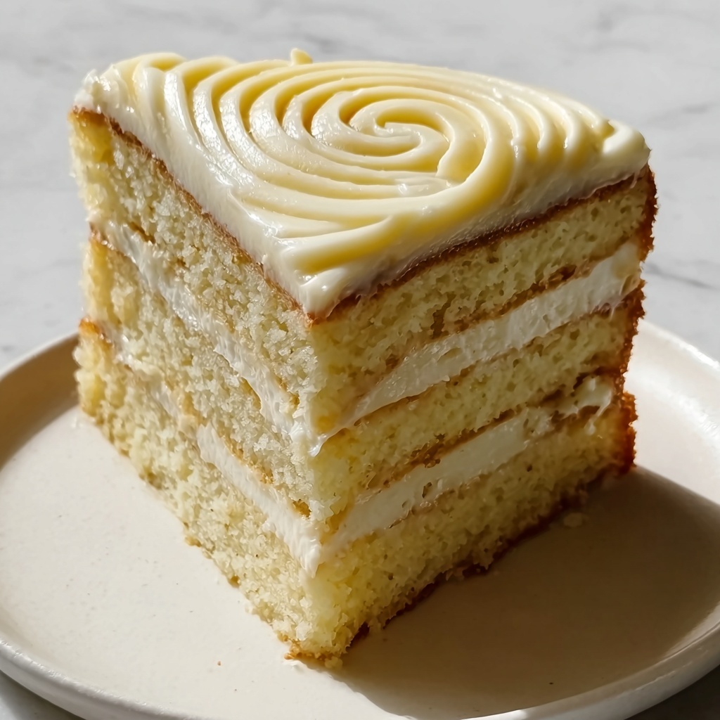 Vanilla Buttermilk Pound Cake with Cream Cheese Glaze Recipe - Recipe Image