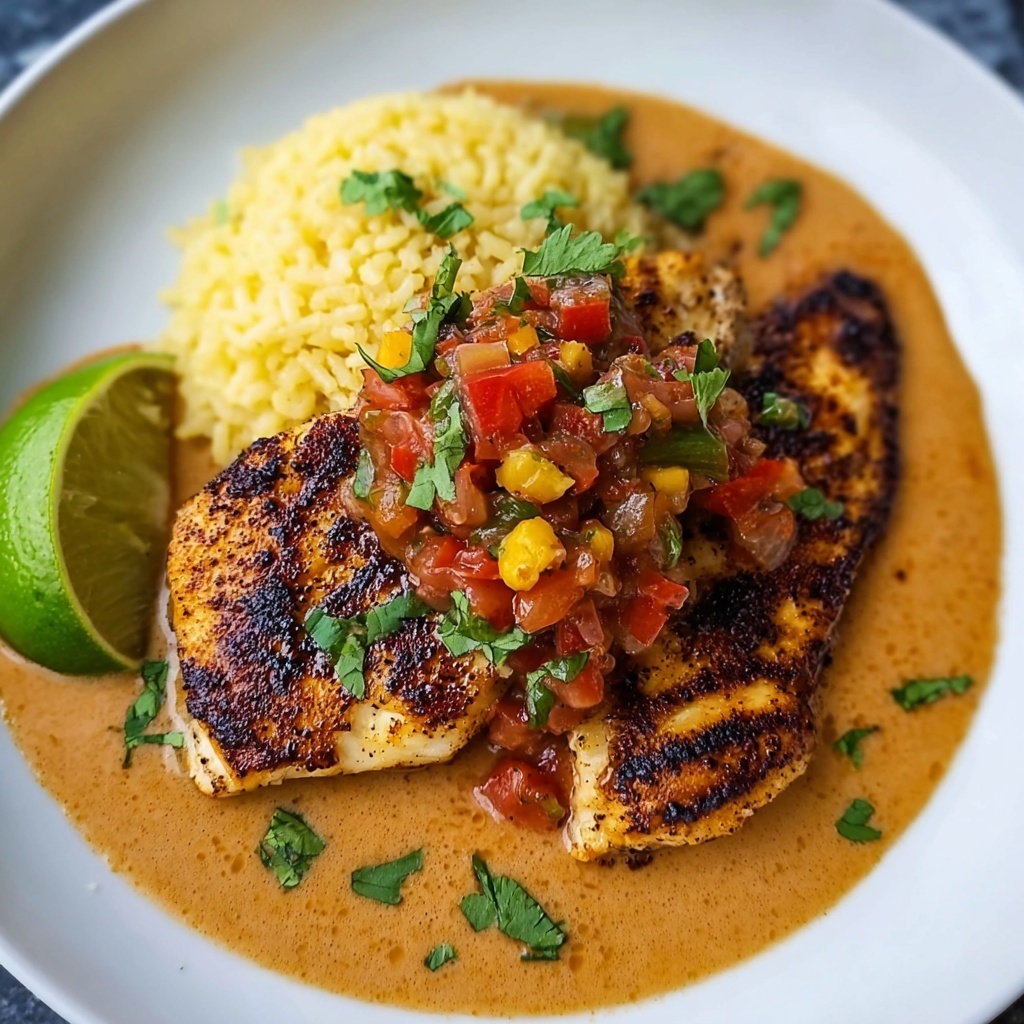 Blackened Fish and Cheese Grits: An Incredible Southern Classic with a Kick Recipe - Recipe Image