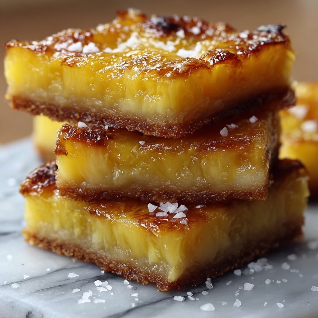 Tropical Paradise with Pineapple Bliss Bars Recipe - Recipe Image