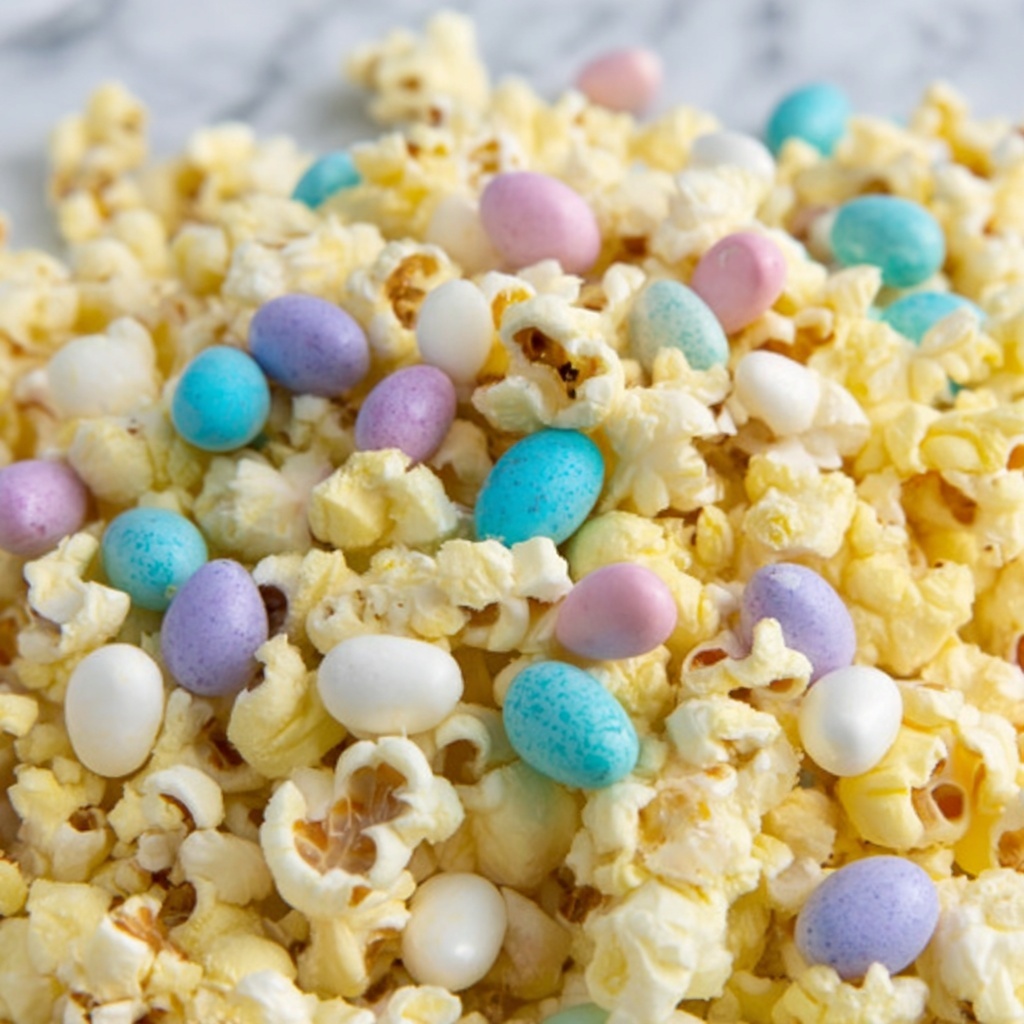 Easter Candy Popcorn Recipe - Recipe Image