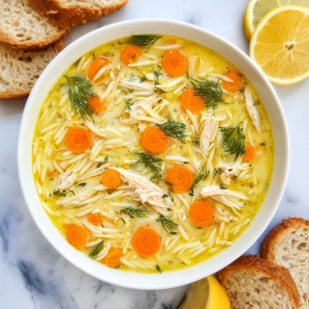 Greek Lemon Chicken Soup Recipe - Recipe Image
