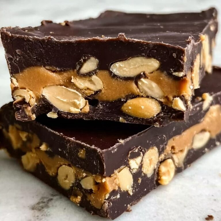 No Bake Chocolate Peanut Butter Protein Bars Recipe