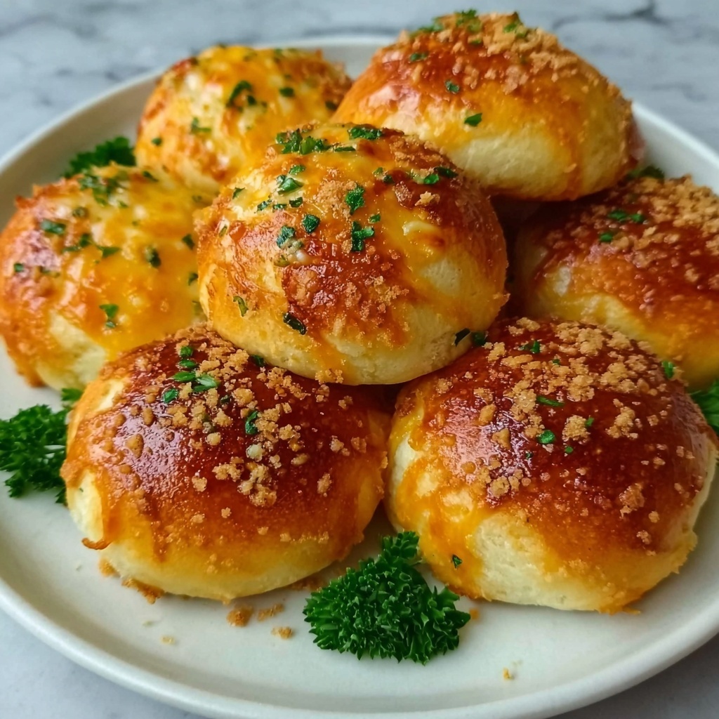 Keto Garlic Rolls Recipe - Recipe Image