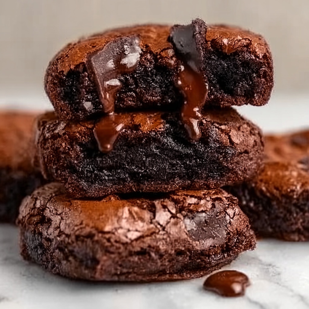 Chocolate Lava Brownie Cookies Recipe - Recipe Image
