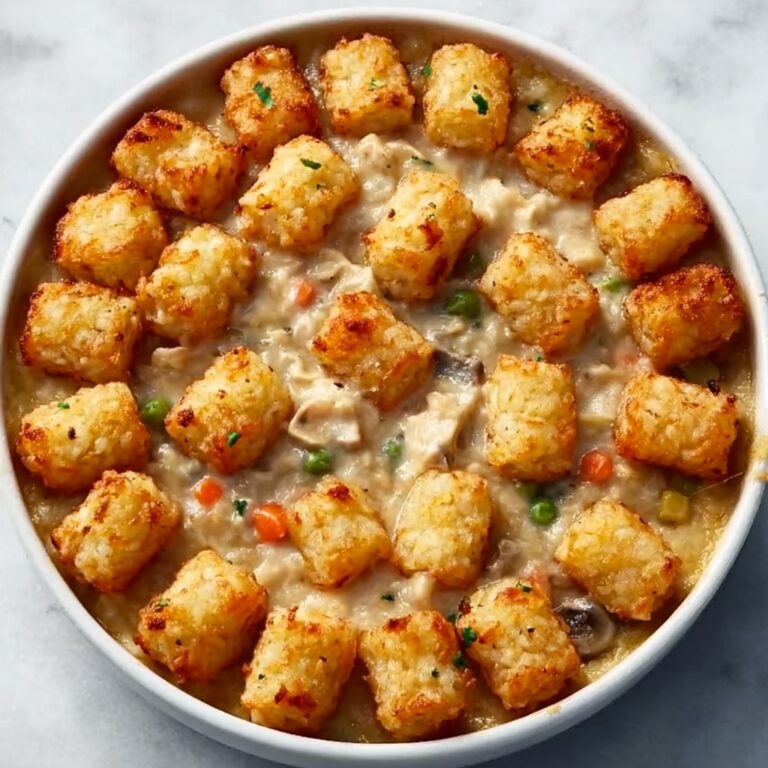 Tater Tot Chicken Pot Pie Recipe