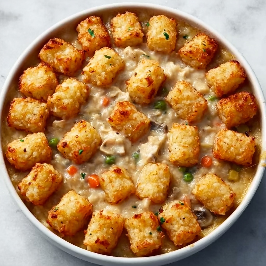 Tater Tot Chicken Pot Pie Recipe - Recipe Image