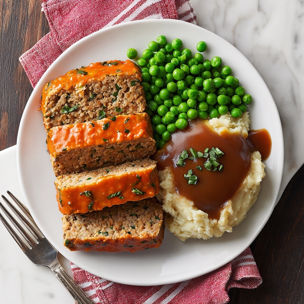 Turkey Meatloaf with Mashed Sweet Potatoes Recipe - Recipe Image