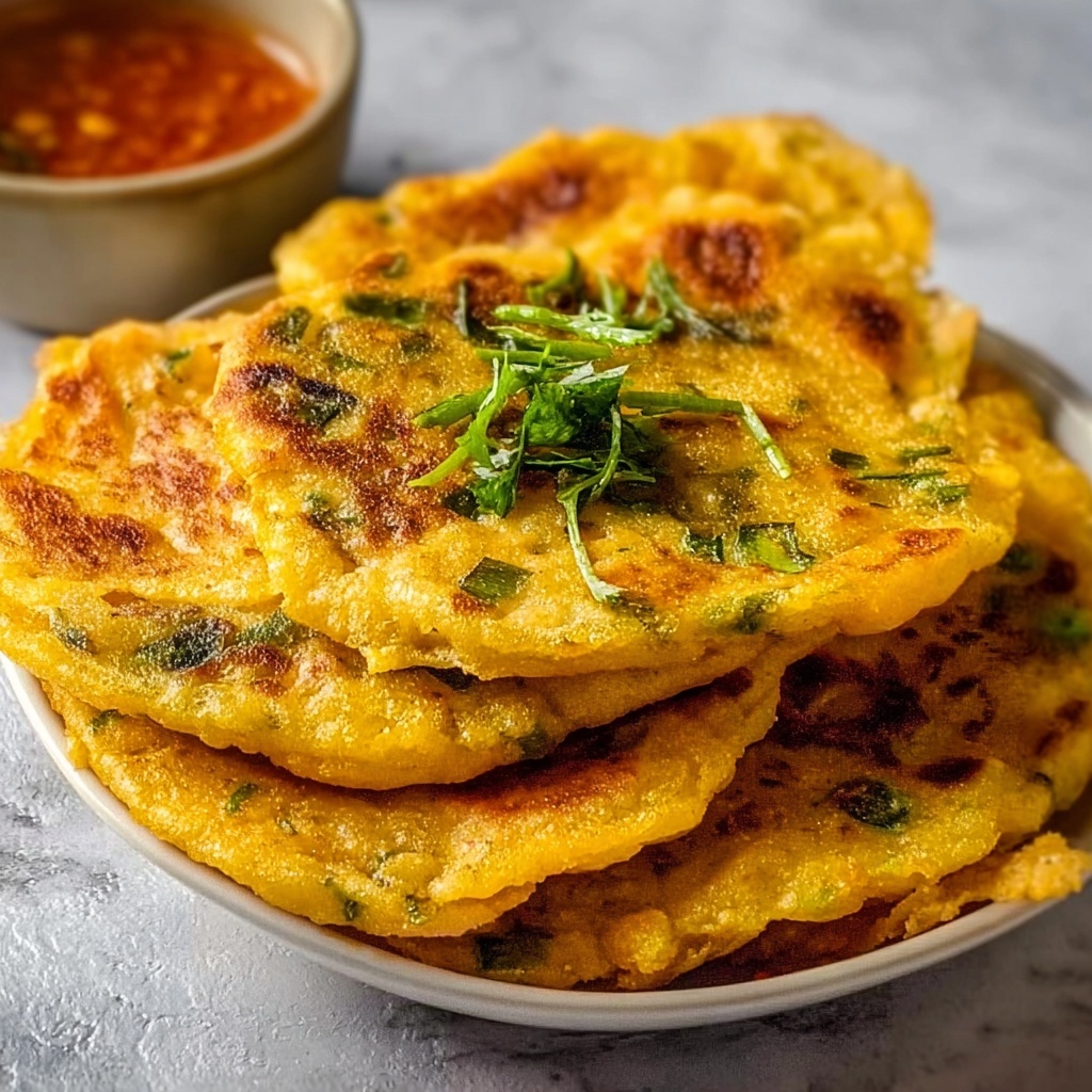 Moong Dal Chilla: Protein-Packed Savory Lentil Pancakes Recipe - Recipe Image