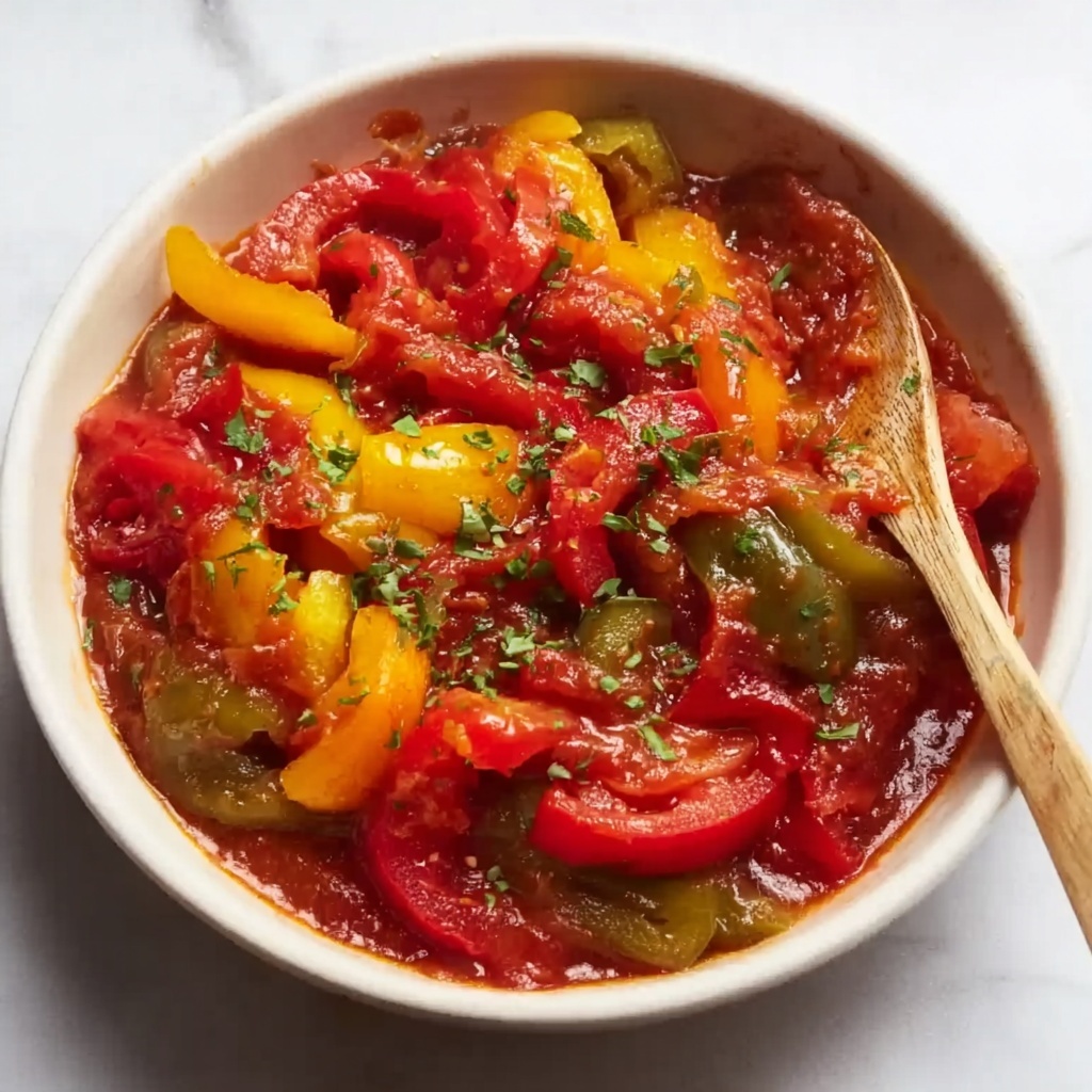 Piperade – Basque Pepper and Tomato Stew Recipe - Recipe Image