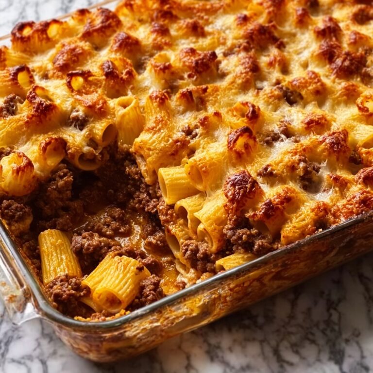 Meatloaf and Cheddar Shells Casserole Recipe