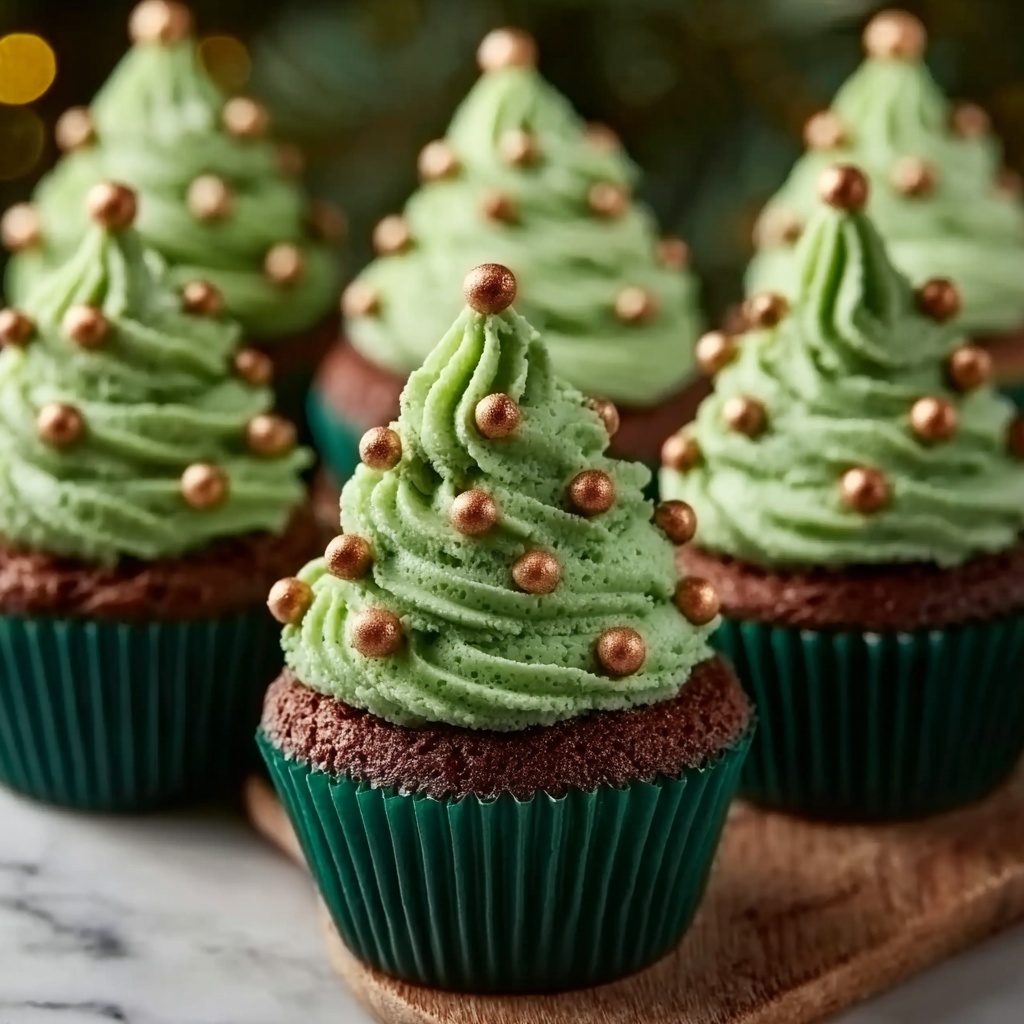 Green Velvet Cupcakes Recipe - Recipe Image