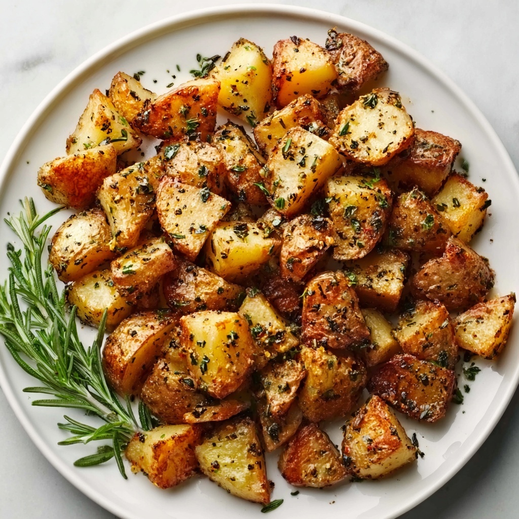 Garlic Roasted Potatoes Recipe - Recipe Image