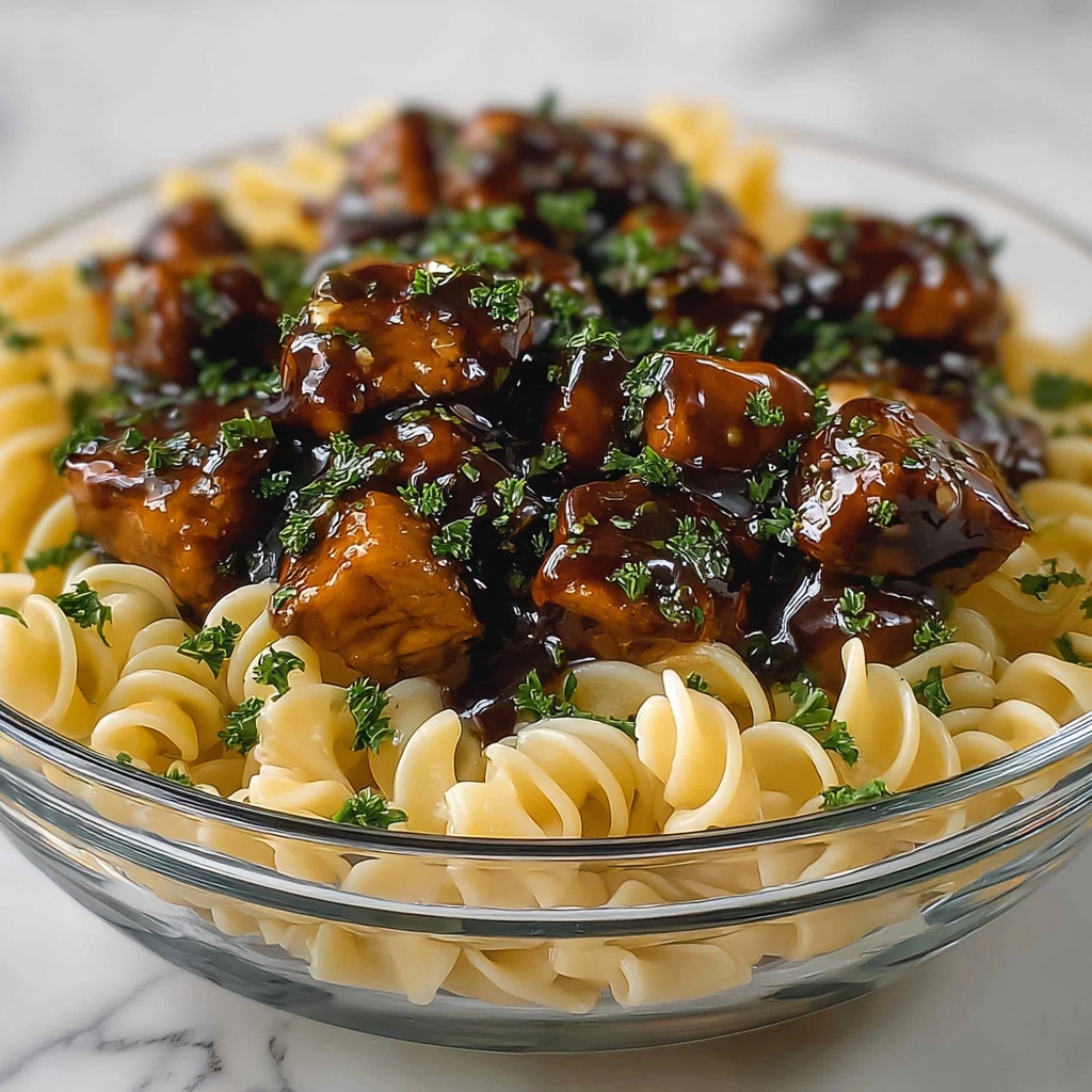 Honey Garlic Chicken Mac and Cheese Recipe - Recipe Image