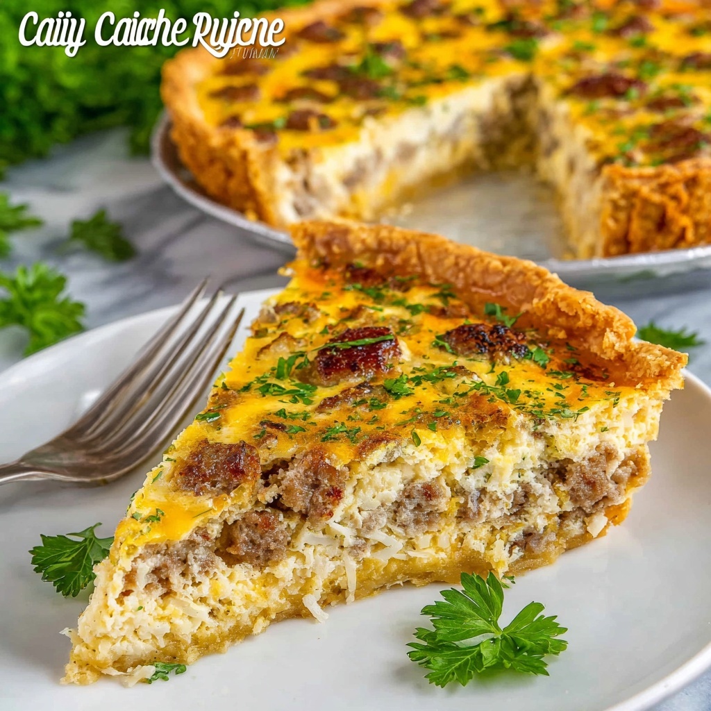 Cajun Quiche Recipe - Recipe Image