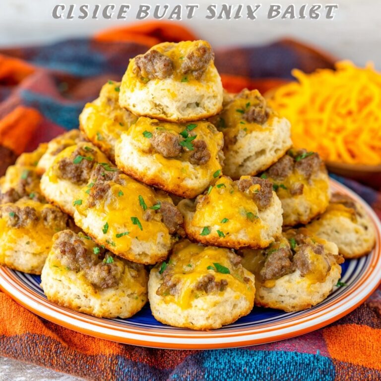 Sausage & Ranch Biscuit Bites Recipe