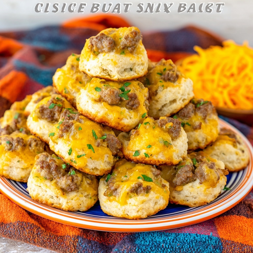 Sausage & Ranch Biscuit Bites Recipe - Recipe Image